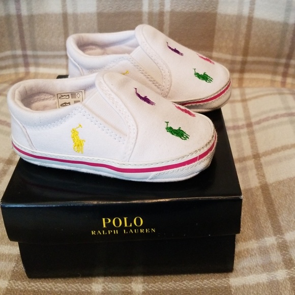Polo Ralph Lauren Other - Infant white Polo shoes